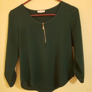 Small Emerald Green A'gaci Shirt